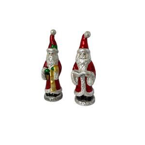 Vintage K’s Collection Old World Style set of Santa Figurines